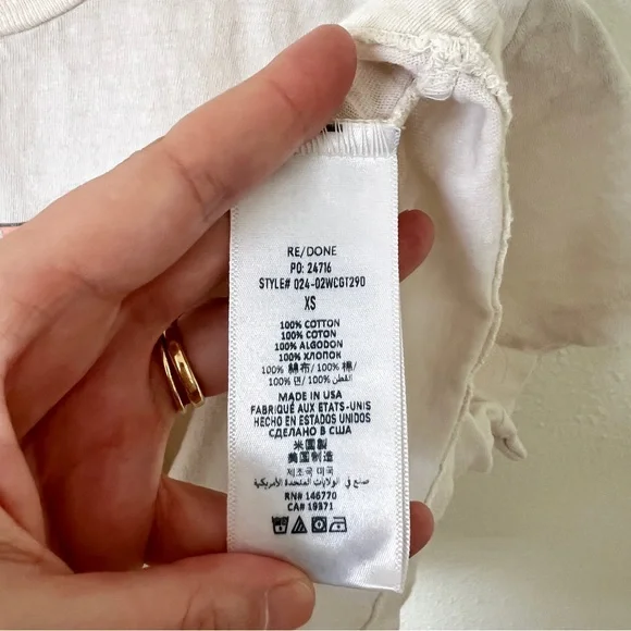 Re/Done Classic Ciao Tee - Picture 9 of 10